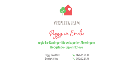 Sponsor Verpleegteam Peggy en Emelie